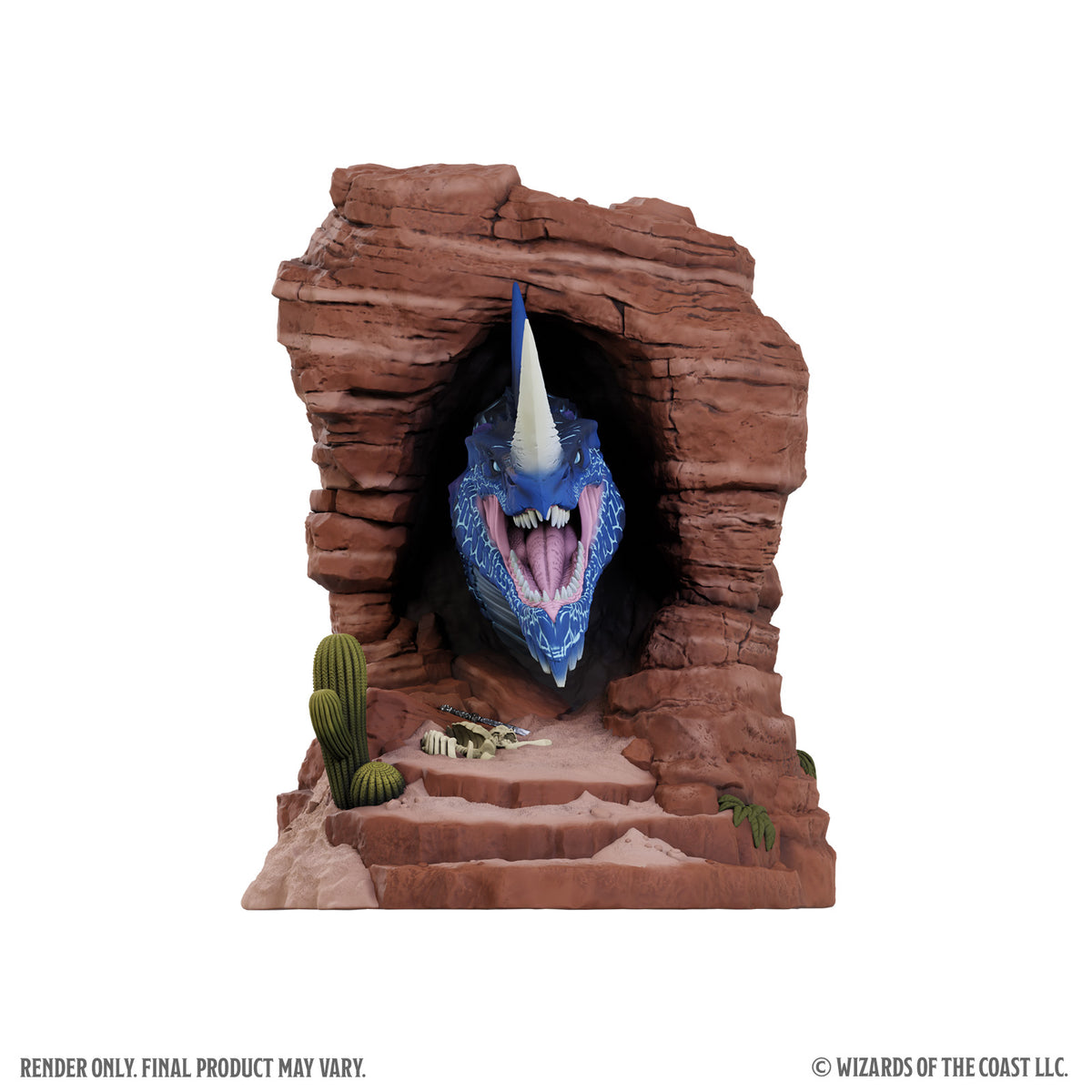 Dungeons & Dragons Bookends Blue Dragon