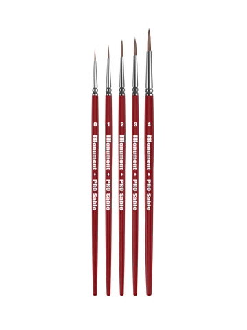 Pro Sable 5 Brush Set