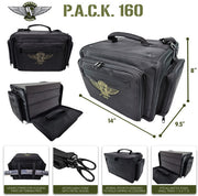 P.A.C.K. 160 Empty (Black)
