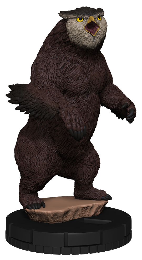 D&D HeroClix Iconix Cave of the Owl Bear