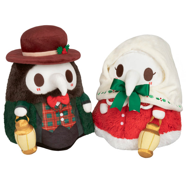 Mini Holiday Doctor Plague Duo Squishable 10"