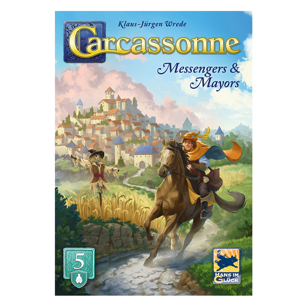 Carcassonne Exp5 (V3.1) : Messengers & Mayors EN