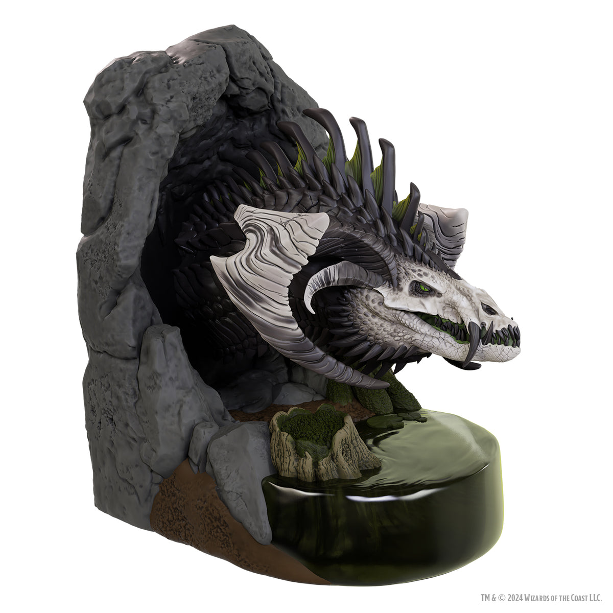 Dungeons & Dragons Bookends - Black Dragon