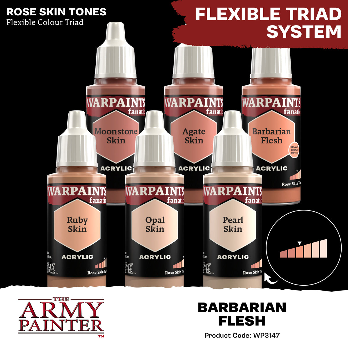 Warpaints Fanatic: Barbarian Flesh 18ml