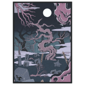 Card Sleeves Standard Matte Art Ukiyo-e Marsh of the Unspoken