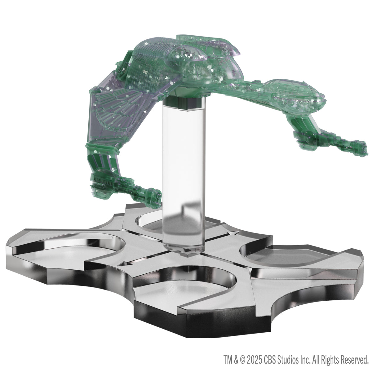 Star Trek Ship Pack Bird of Prey Cloaked and Uncloaked