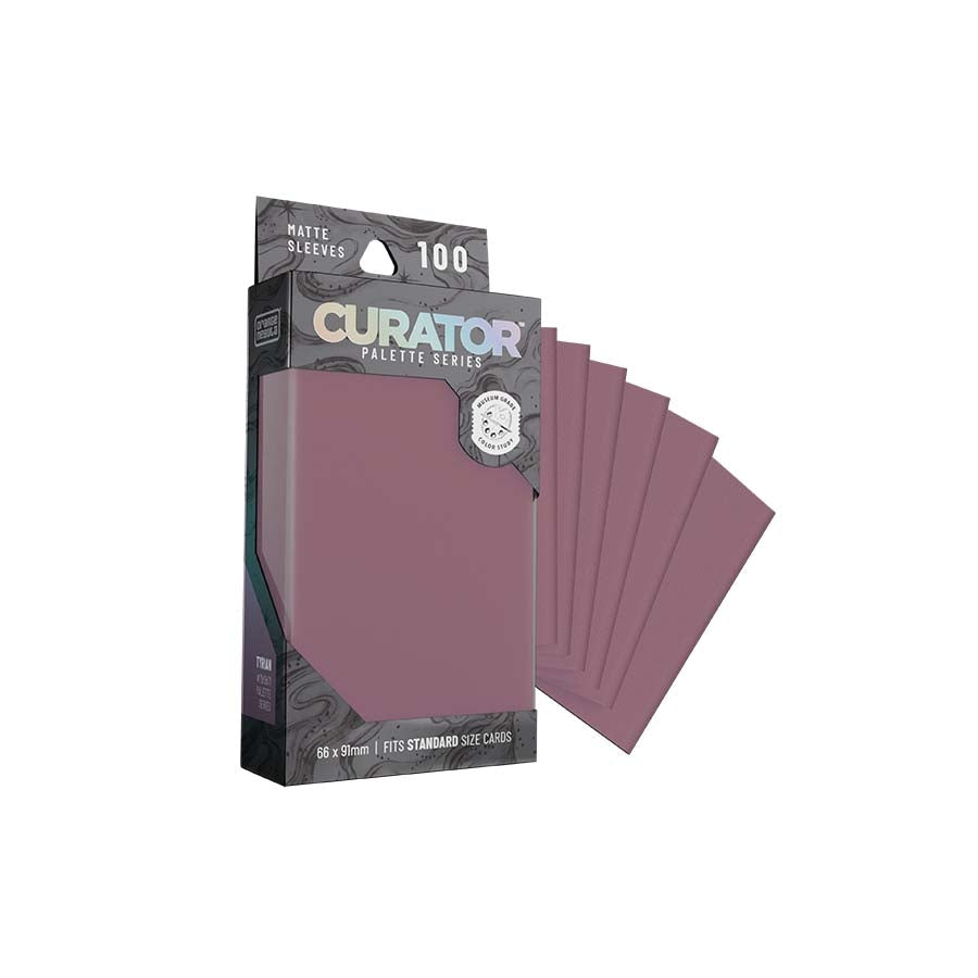 Orange Nebula Curator Palette Sleeves (100) Tyrian Purple