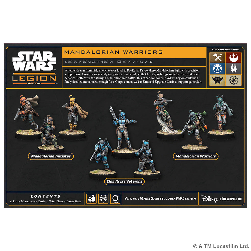 SW Legion Mandalorian Warriors