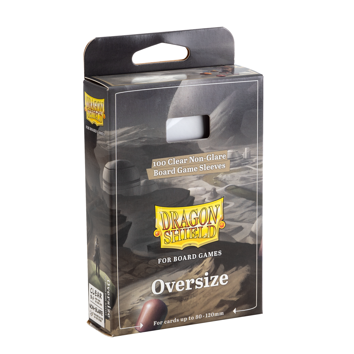 Dragon Shields: (100) Oversize Board Game Sleeves (80mm x 120mm)