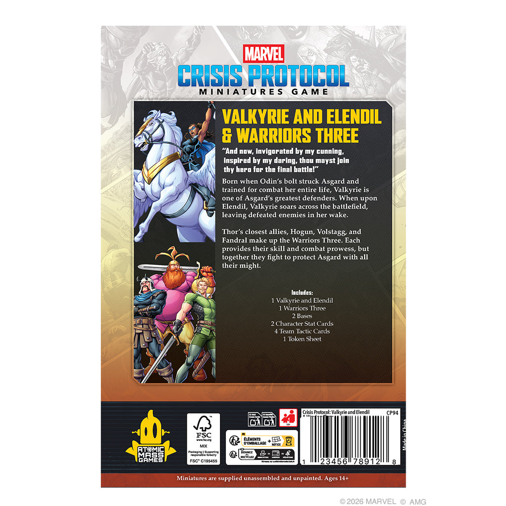 MCP Valkyrie On Elendil & Warriors Three