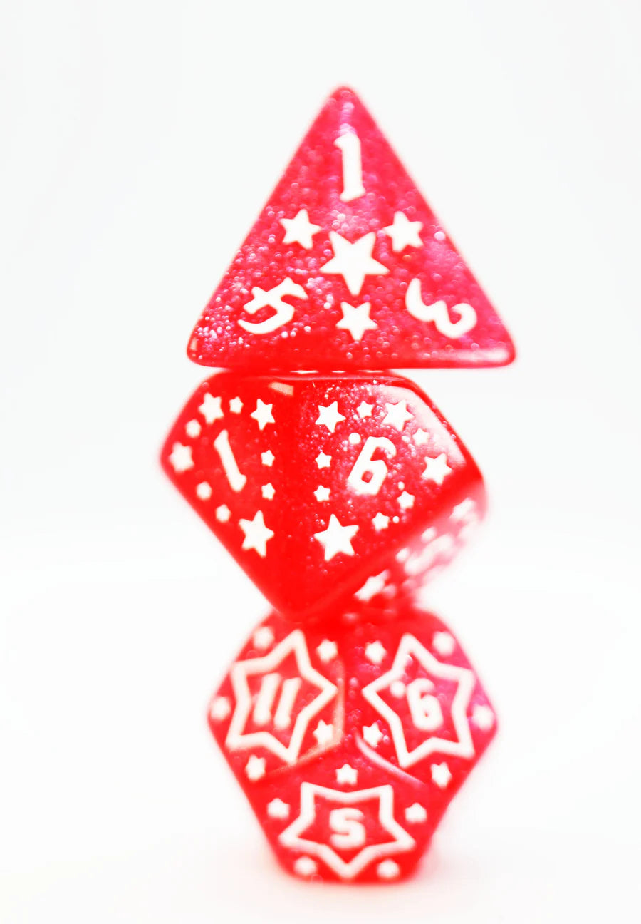 Shooting Stars RPG Dice Set Lithium