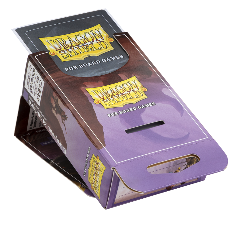 Dragon Shields: (100) European Standard Board Game Sleeves (59mm x 92mm)