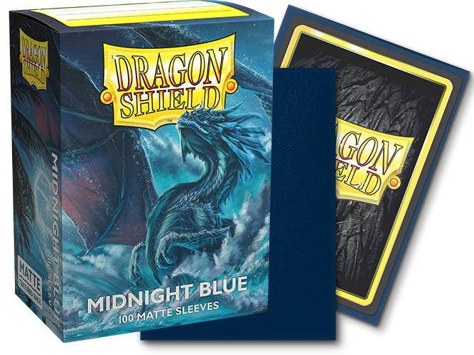 Dragon Shield: Matte Midnight Blue (100)