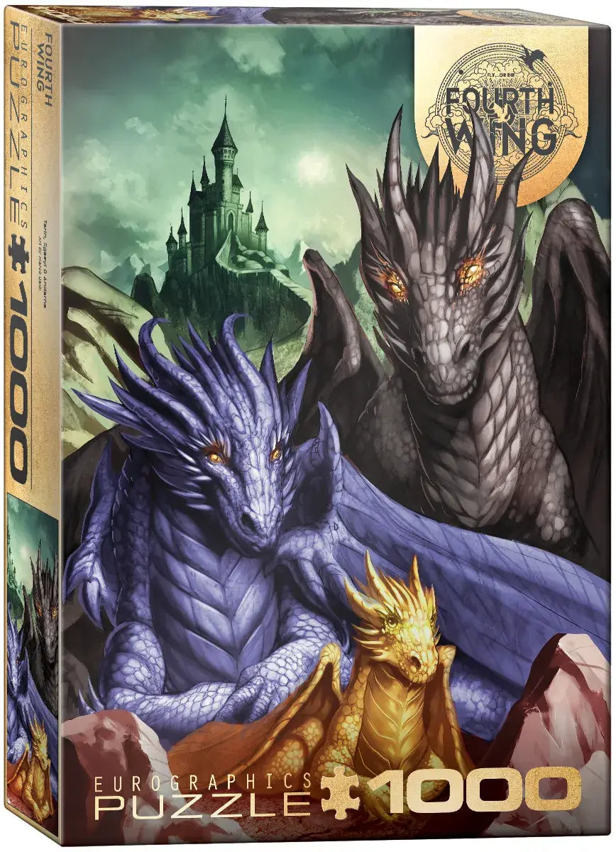 Tairn, Sgaeyl & Andarna Fourth Wing 1000pc
