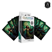 Orange Nebula Curator Sleeves (100) Essence