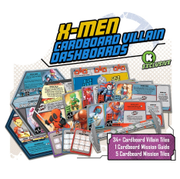 Marvel United X-Men Cardboard Villain Dashboards