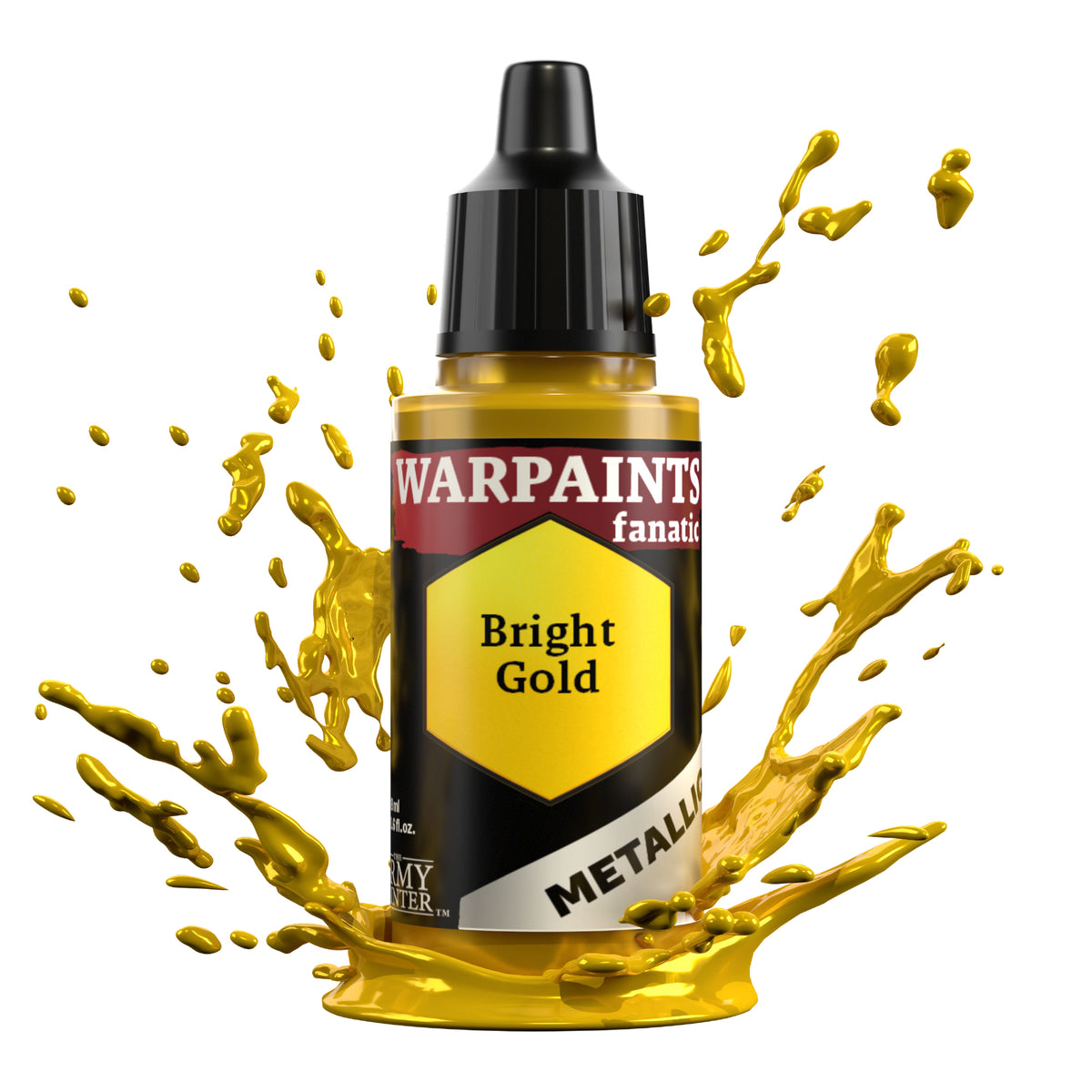 Warpaints Fanatic Metallic Bright Gold 18ml