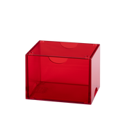 Dragon Shield StrongBox Clear Red