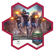 G.I. Joe Heroscape Cobra Troopers and Cobra Flight Pod Army Expansion