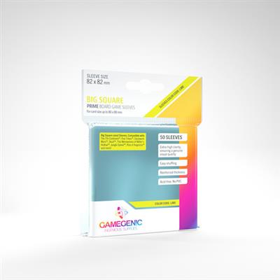 PRIME Lime BG Sleeves (50) 82 x 82 m