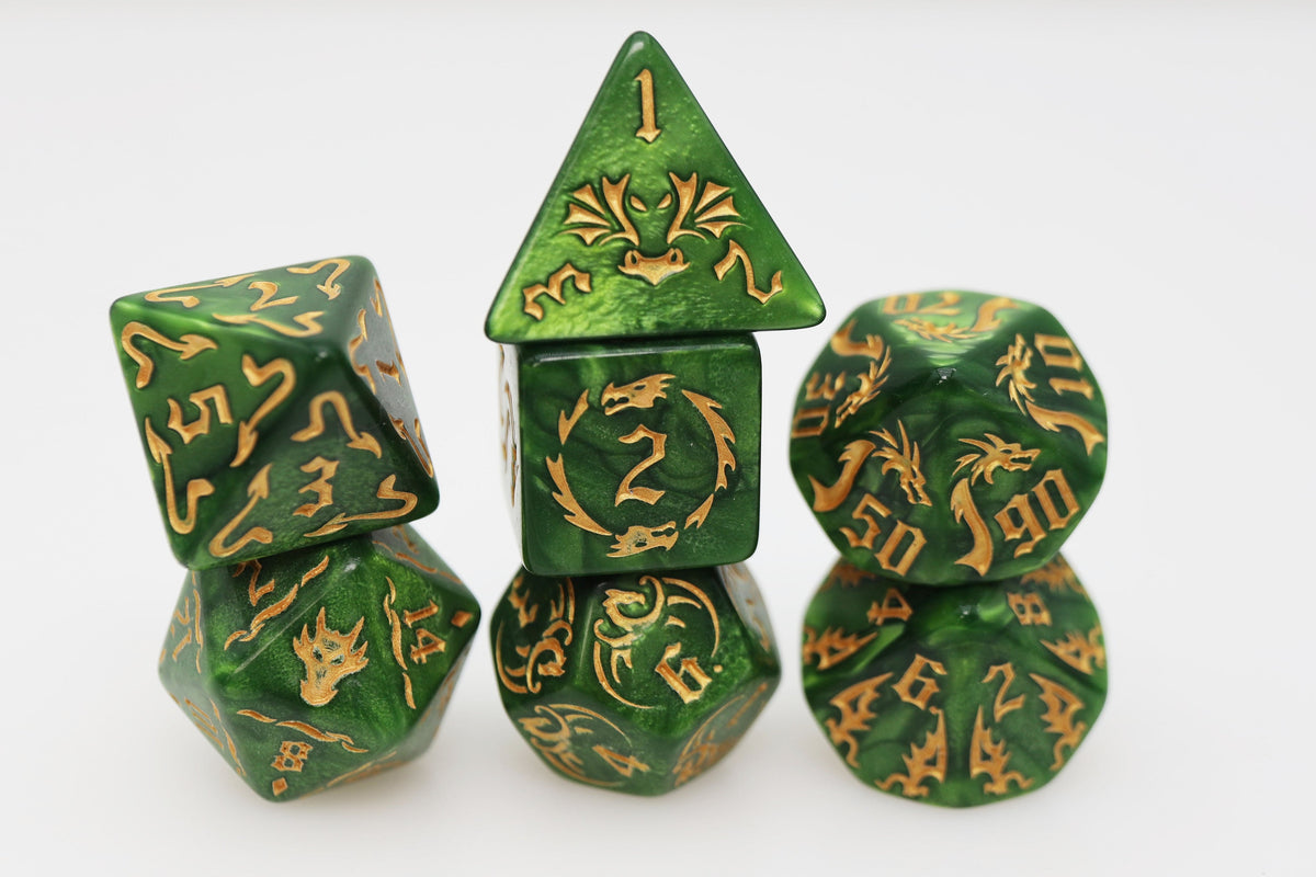 Drake's Flight RPG Dice Set Growth