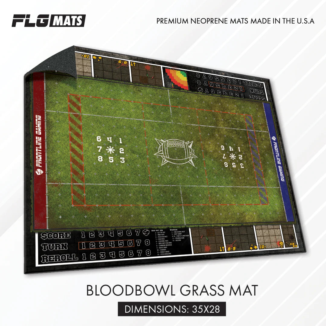 BloodBowl Grass Mat 35"x28"