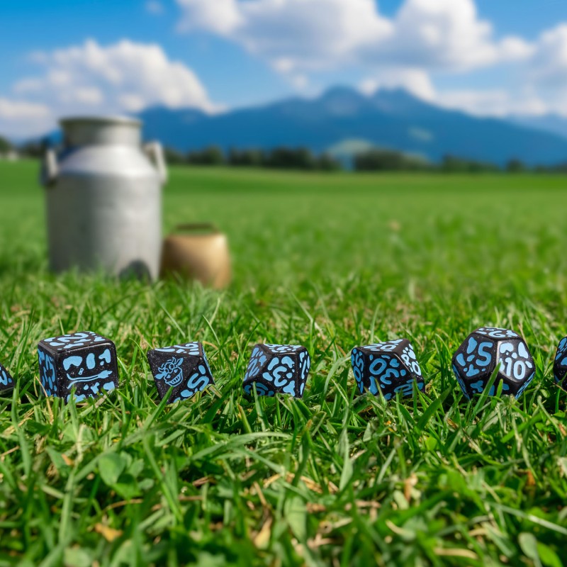 Cow Dice Set MOOlissa