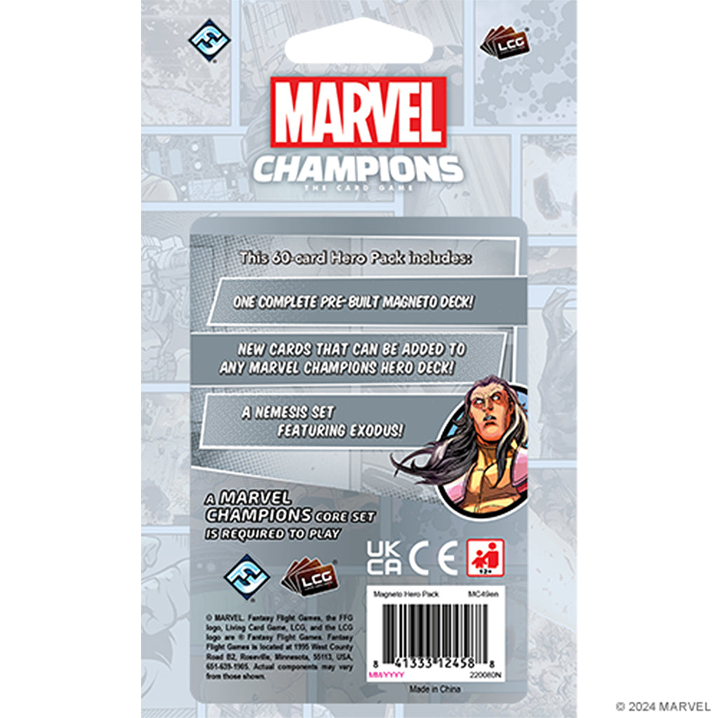 Marvel Champions The Card Game Magneto Hero Pack