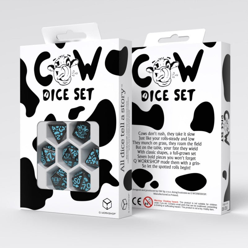 Cow Dice Set MOOlissa