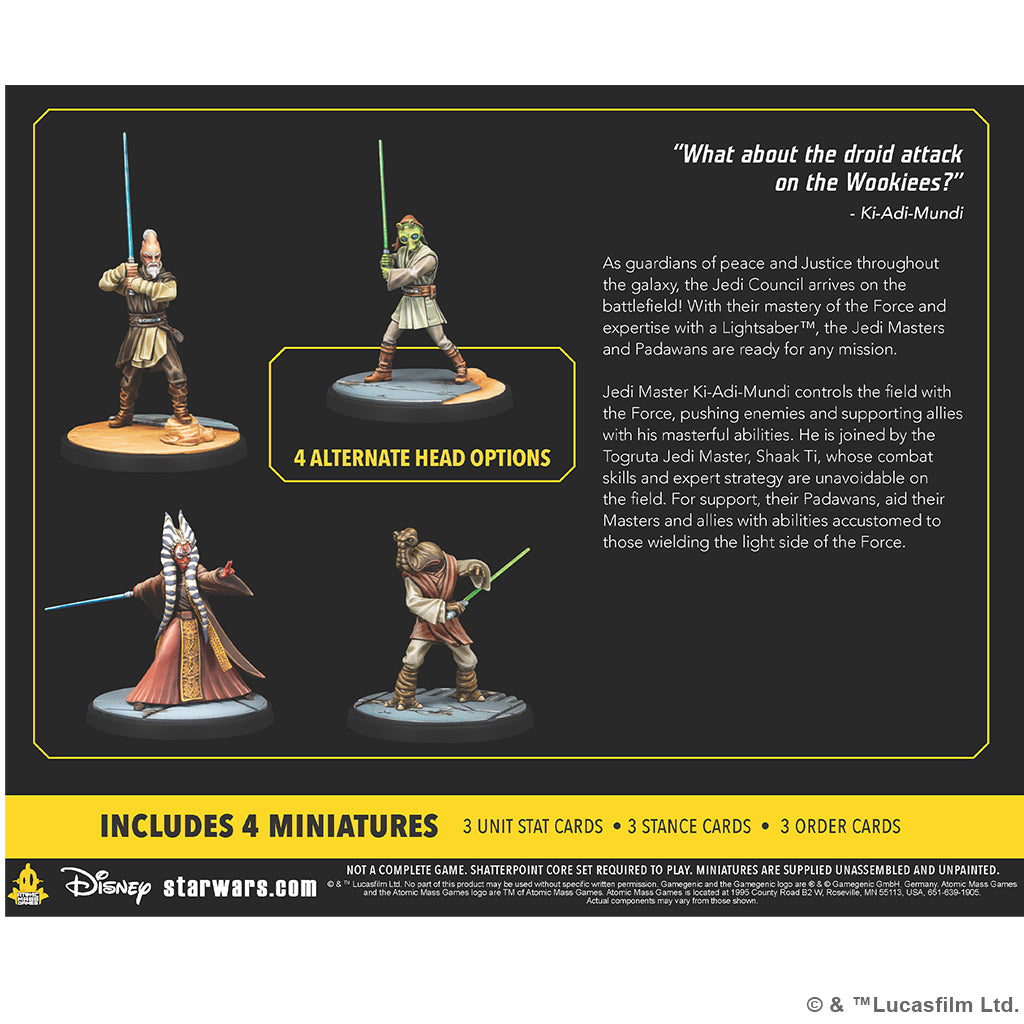 SW Shatterpoint Ã¢â‚¬â€œ Wisdom of the Council Squad Pack