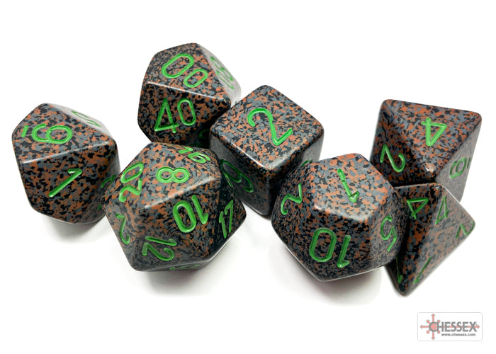 SpeckledÃ‚Â® Polyhedral Earth 7-Die Set