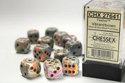 FestiveÃ‚Â® 16mm d6 Vibrant/brown Dice BlockÃ¢â€žÂ¢ (12 dice)