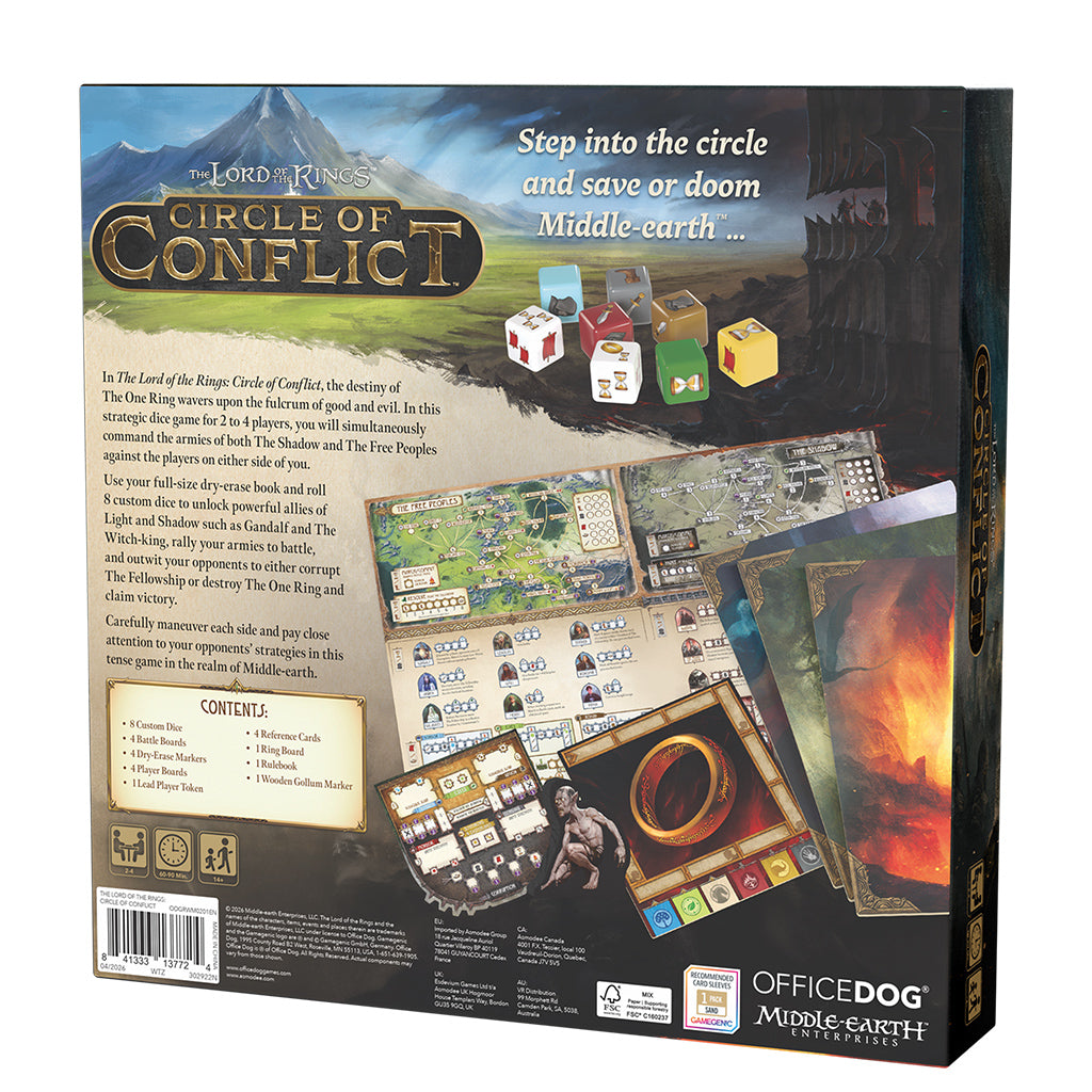 The Lord Of The Rings Circle Of Conflict