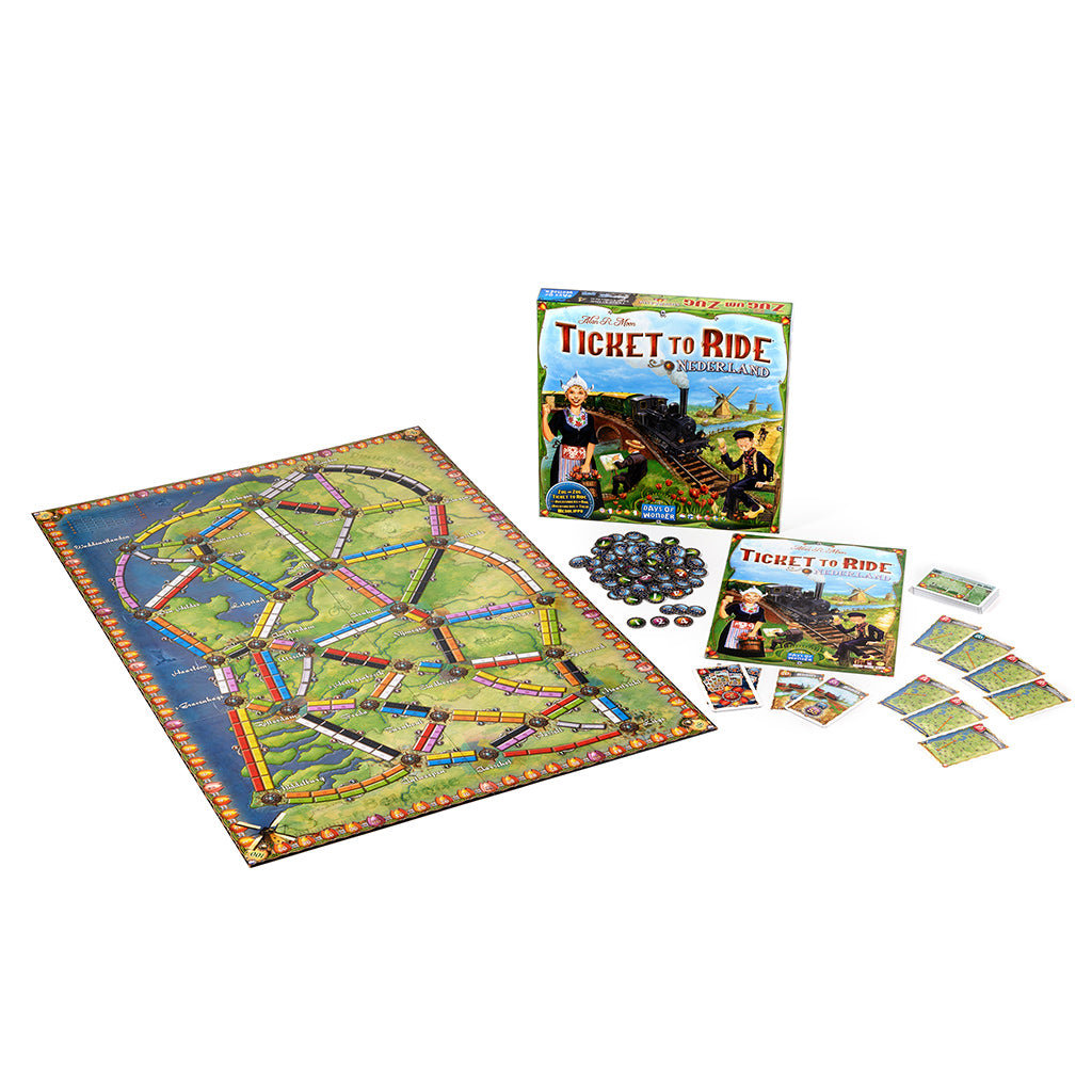 Ticket to Ride Nederland Map Collection 4