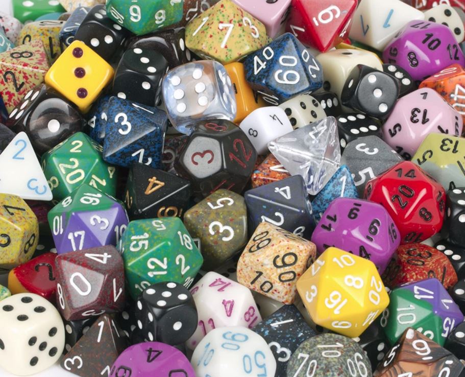 Pound of Dice Assorted
