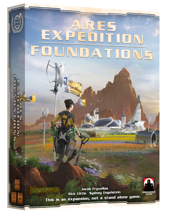 Terraforming Mars Ares Expedition Foundations Expansion