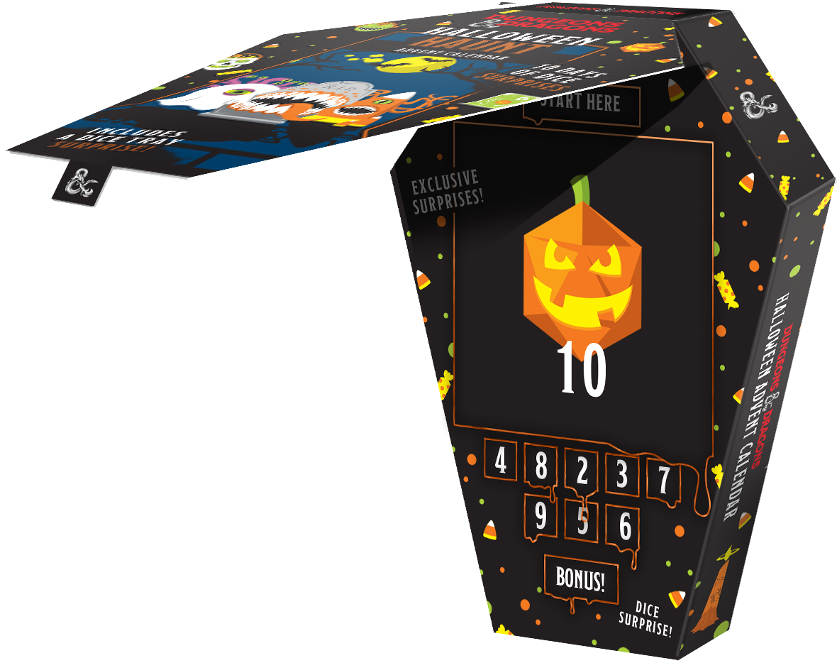 Dice Calendar: Dungeons & Dragons Halloween Haunt