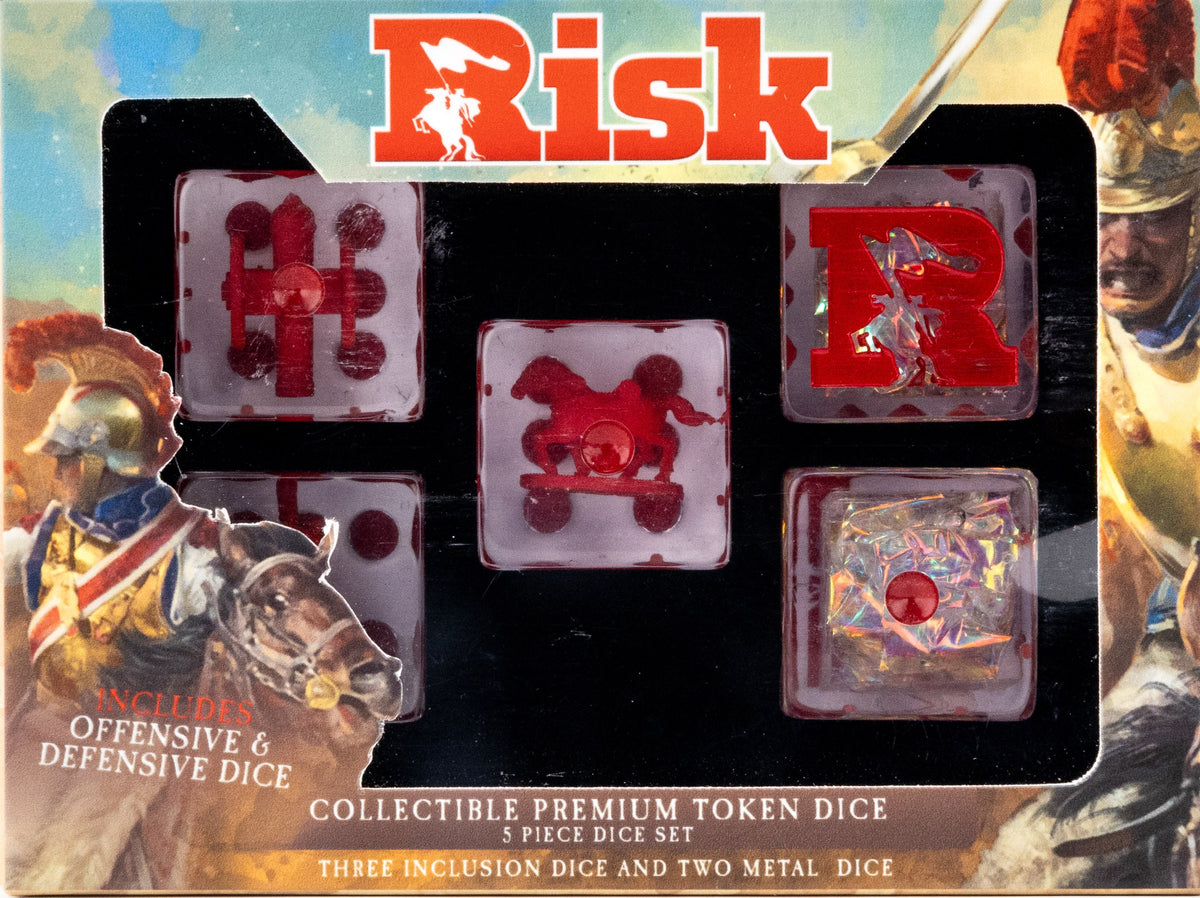 RISK 22mm Oversized Dice Set: Offense and Defense Dice