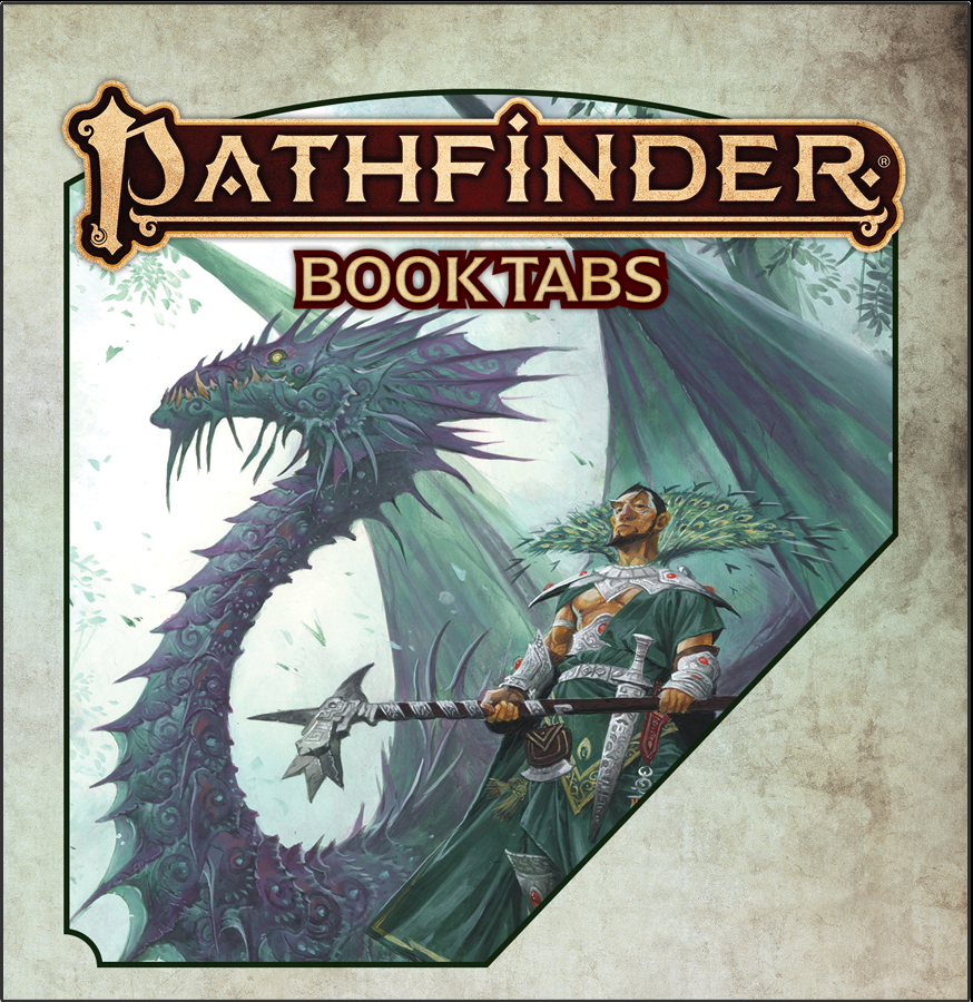 Pathfinder Book Tabs: GM Core