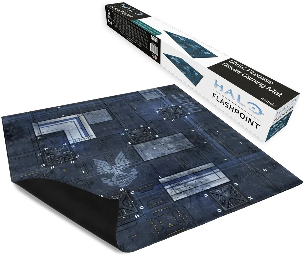 Halo Flashpoint UNSC Firebase Deluxe Gaming Mat