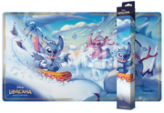 Disney Lorcana TCG S14 Hyperia City Playmat - Snowboarding Snitch