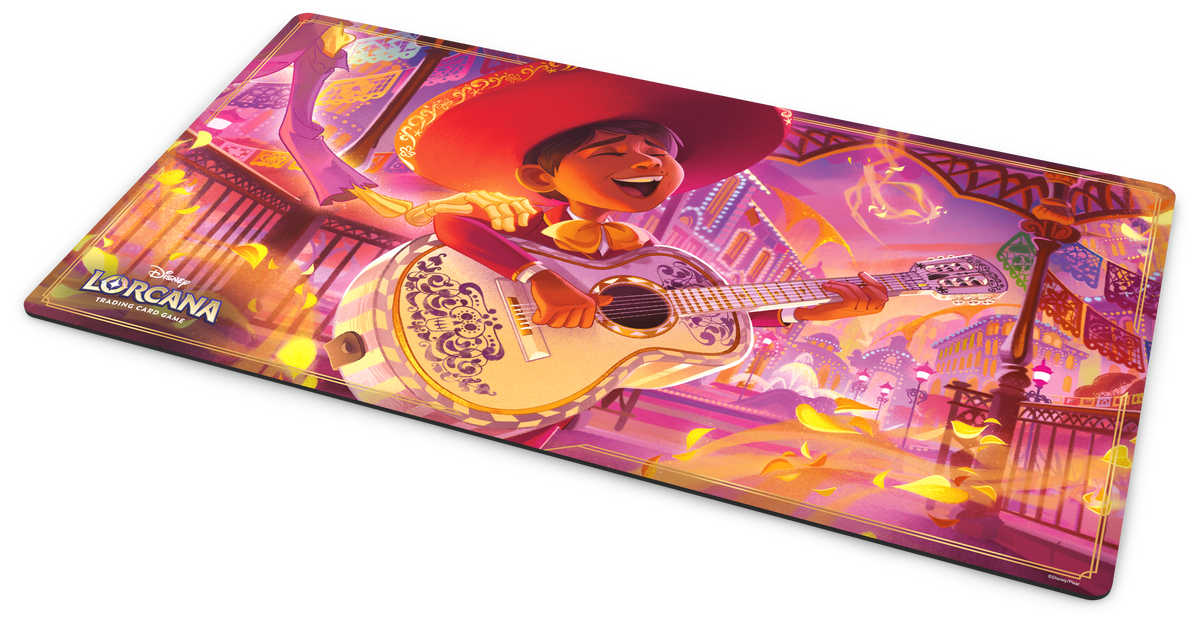 Disney Lorcana TCG S14 Hyperia City Playmat - Miguel