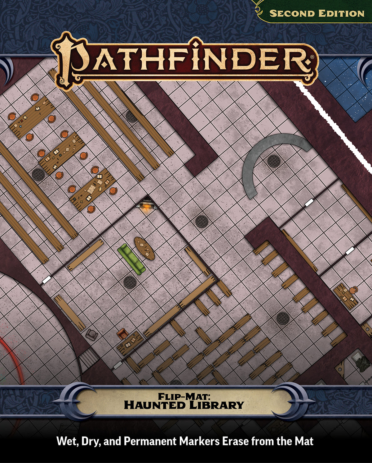 Pathfinder RPG Flip-Mat Haunted Library