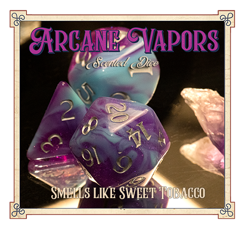 Scented 7-Die Set - Arcane Vapors