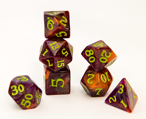 Scented 7-Die Set - Pumpkin King