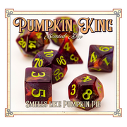Scented 7-Die Set - Pumpkin King