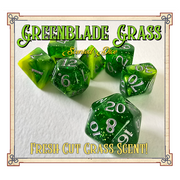 Scented 7-Die Set - Green Blade Grass