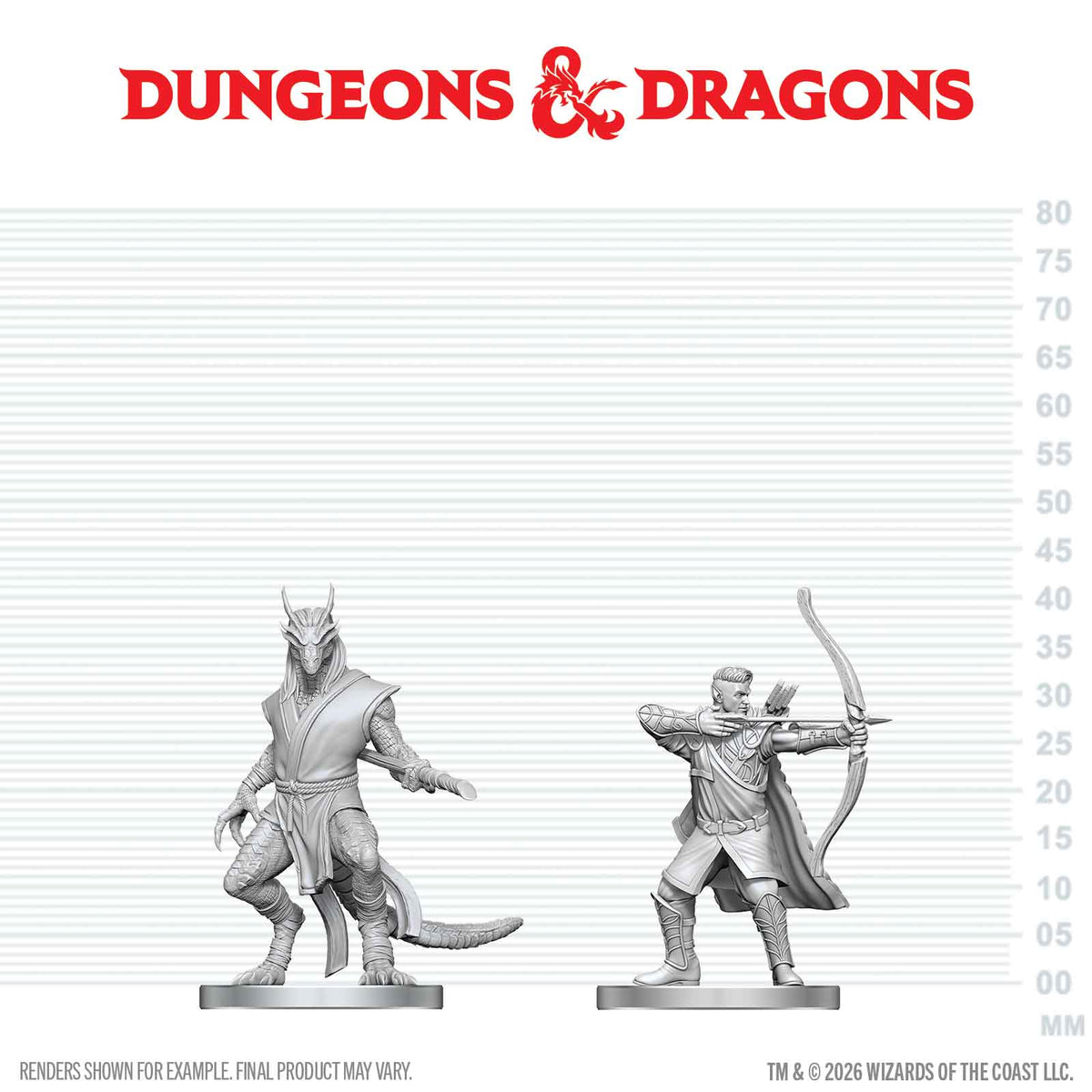 DNDNMUM W29 Elf Ranger & Dragonborn Monk