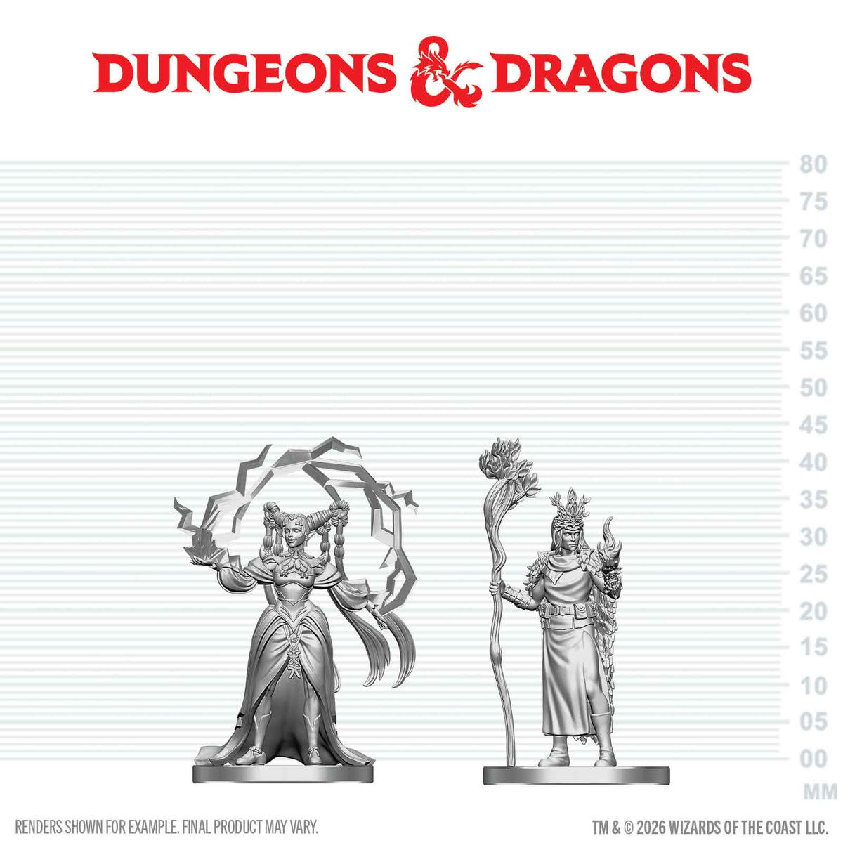 DNDNMUM W29 Human Druid & Elf Sorcerer