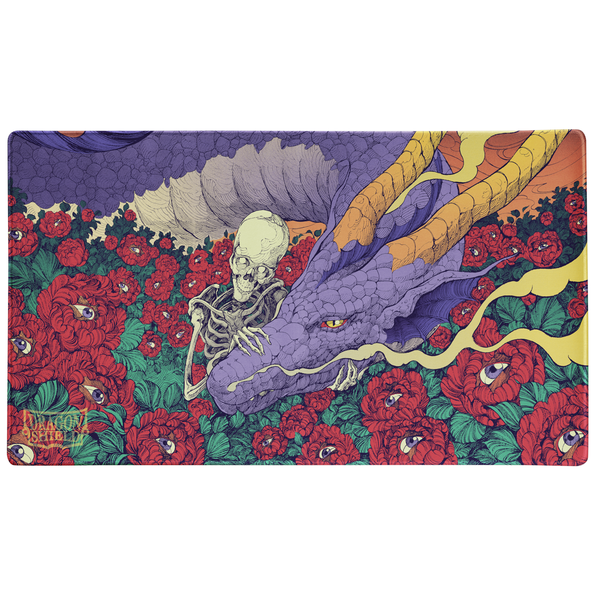 Dragon Shield Playmat With Tube Dia de Muertos